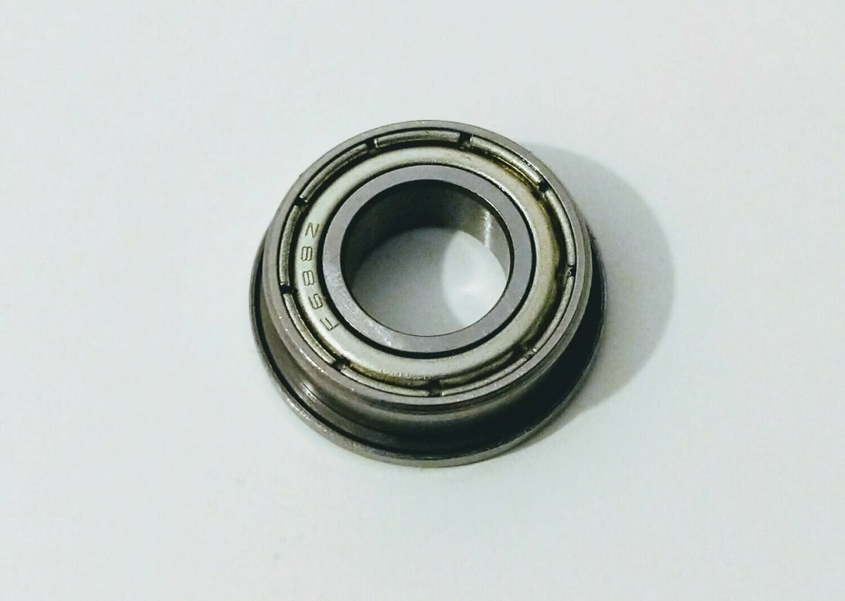 QTY 5 - 8mm x 16mm x 5mm Flanged Round Bearing