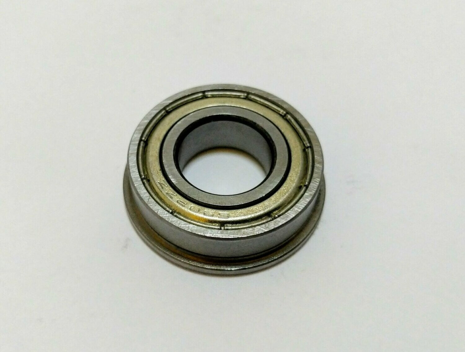 QTY 10 - Rounded 1/2" Hex Flanged 13.75mm Round Ball Bearings