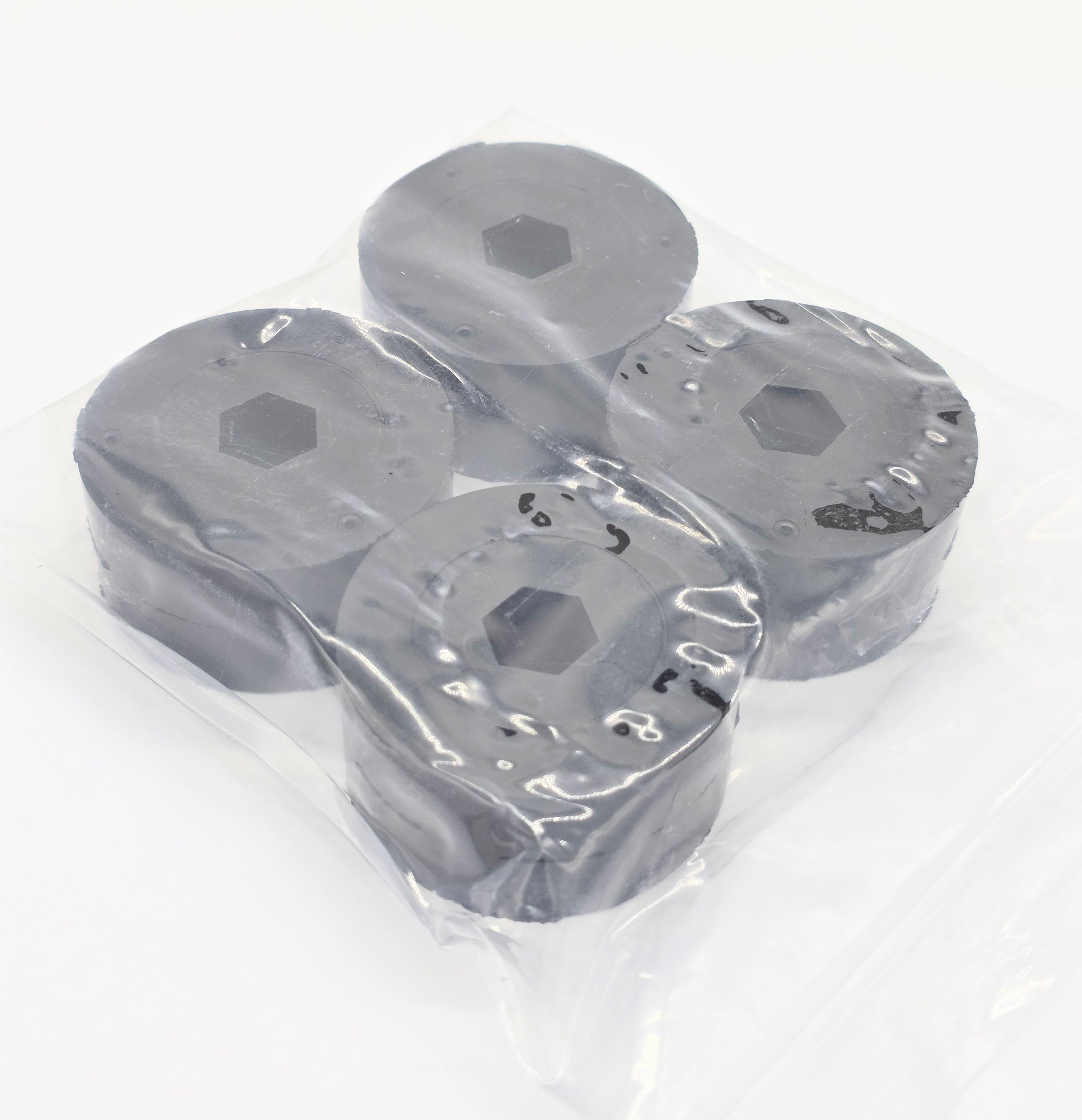 QTY 4 - 2 Inch Solid Urethane Wheel - 45A durometer