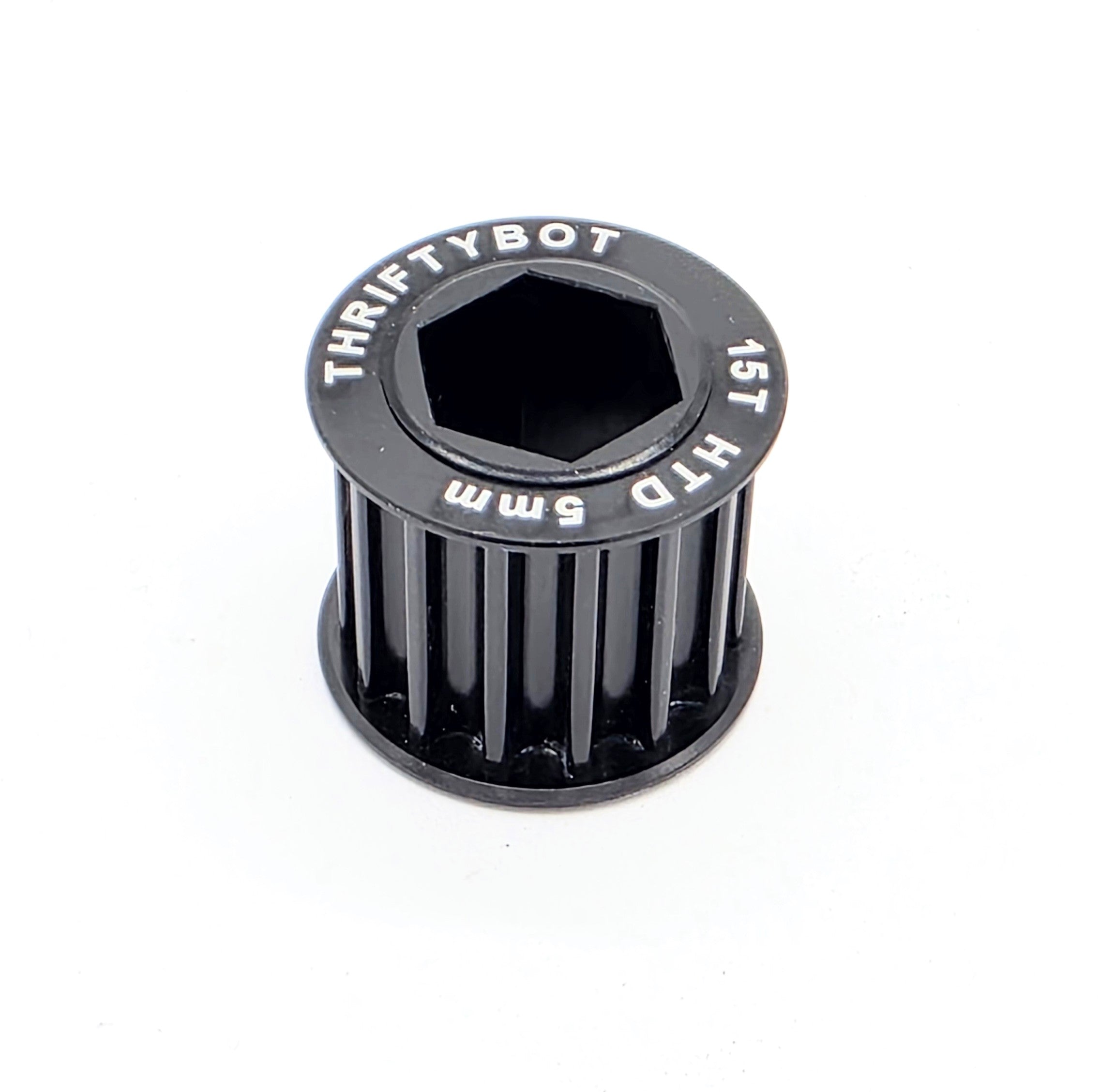 1/2" Hex Bore Aluminum HTD Pulleys
