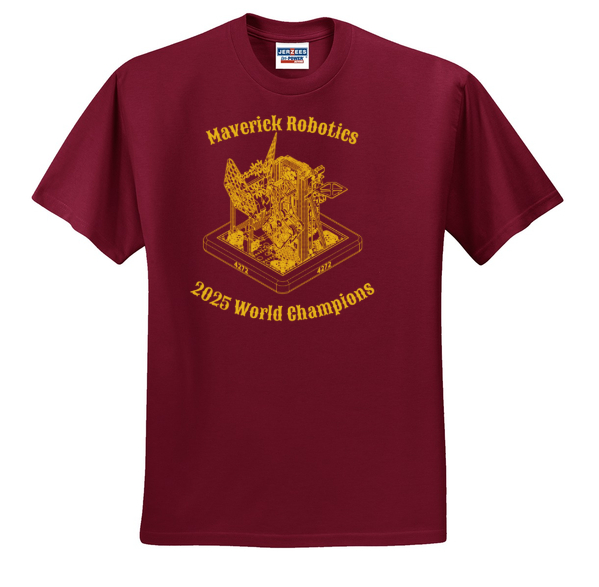 Maverick Robotics Team 4272 World Champions 2025 T-Shirt