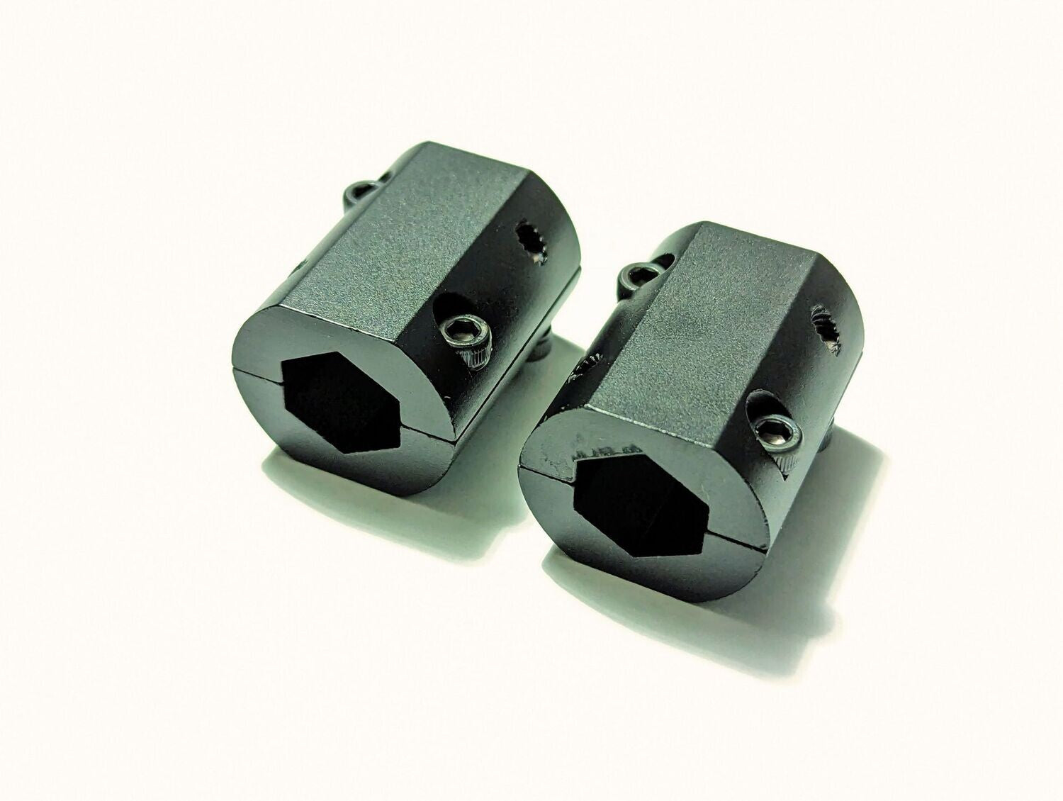QTY 2 - Half Inch Hex Coupler