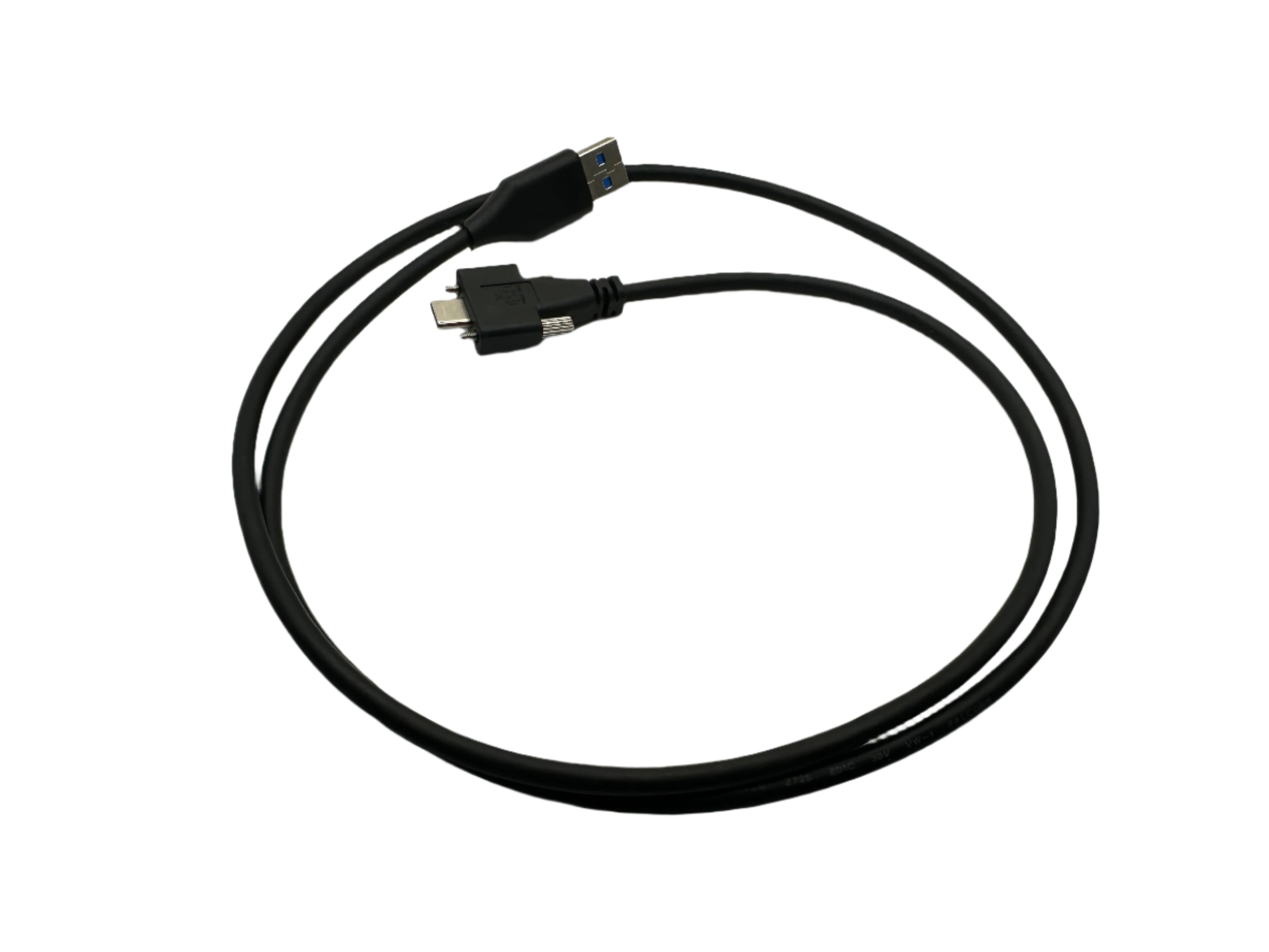 Locking USB 3.0 A to C-Type Cable