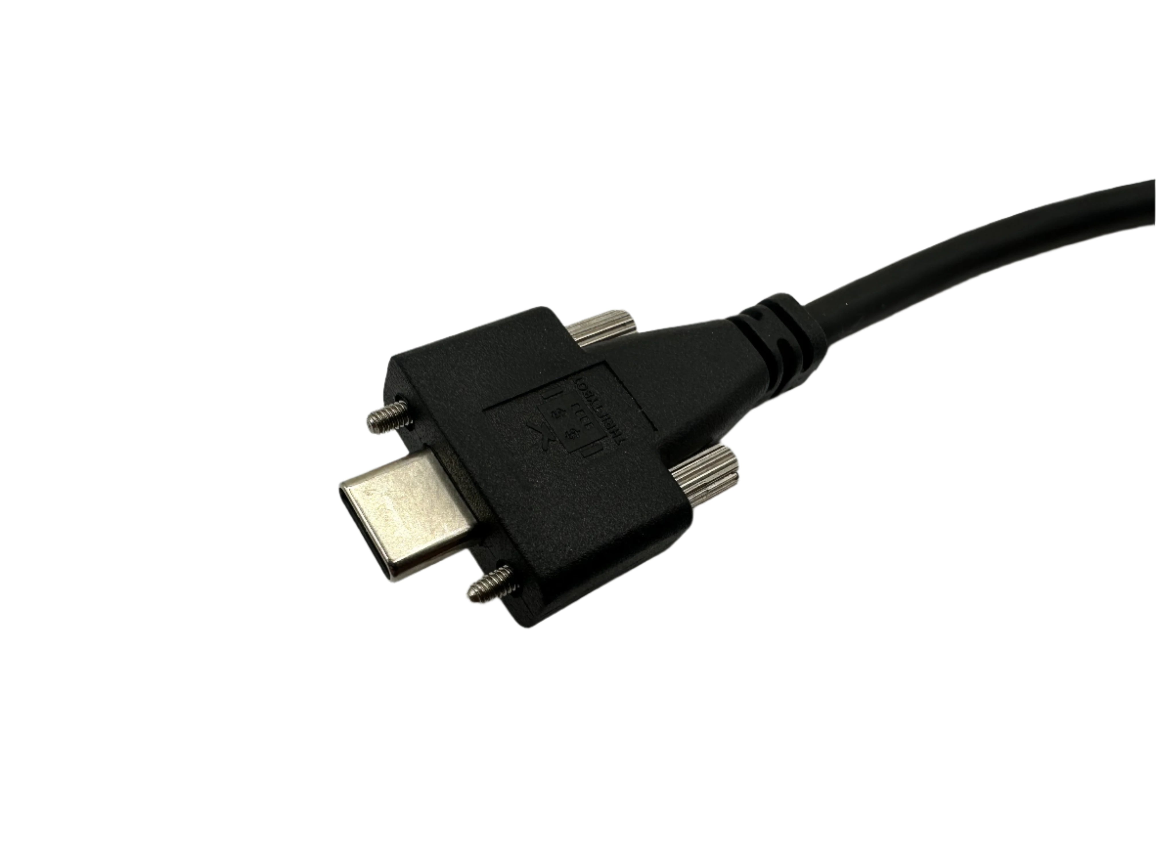 Locking USB 3.0 A to C-Type Cable