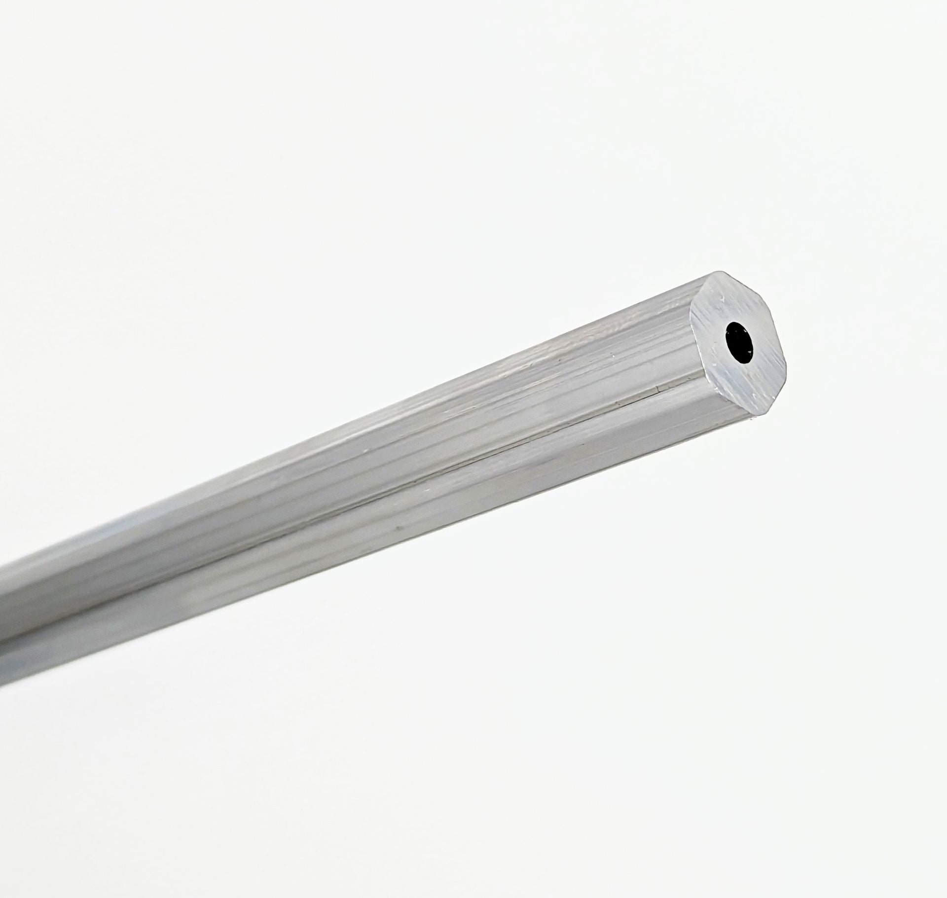 QTY 1 - 36 Inch Long 1/2" Rounded Hex Shaft - 6061 Aluminum