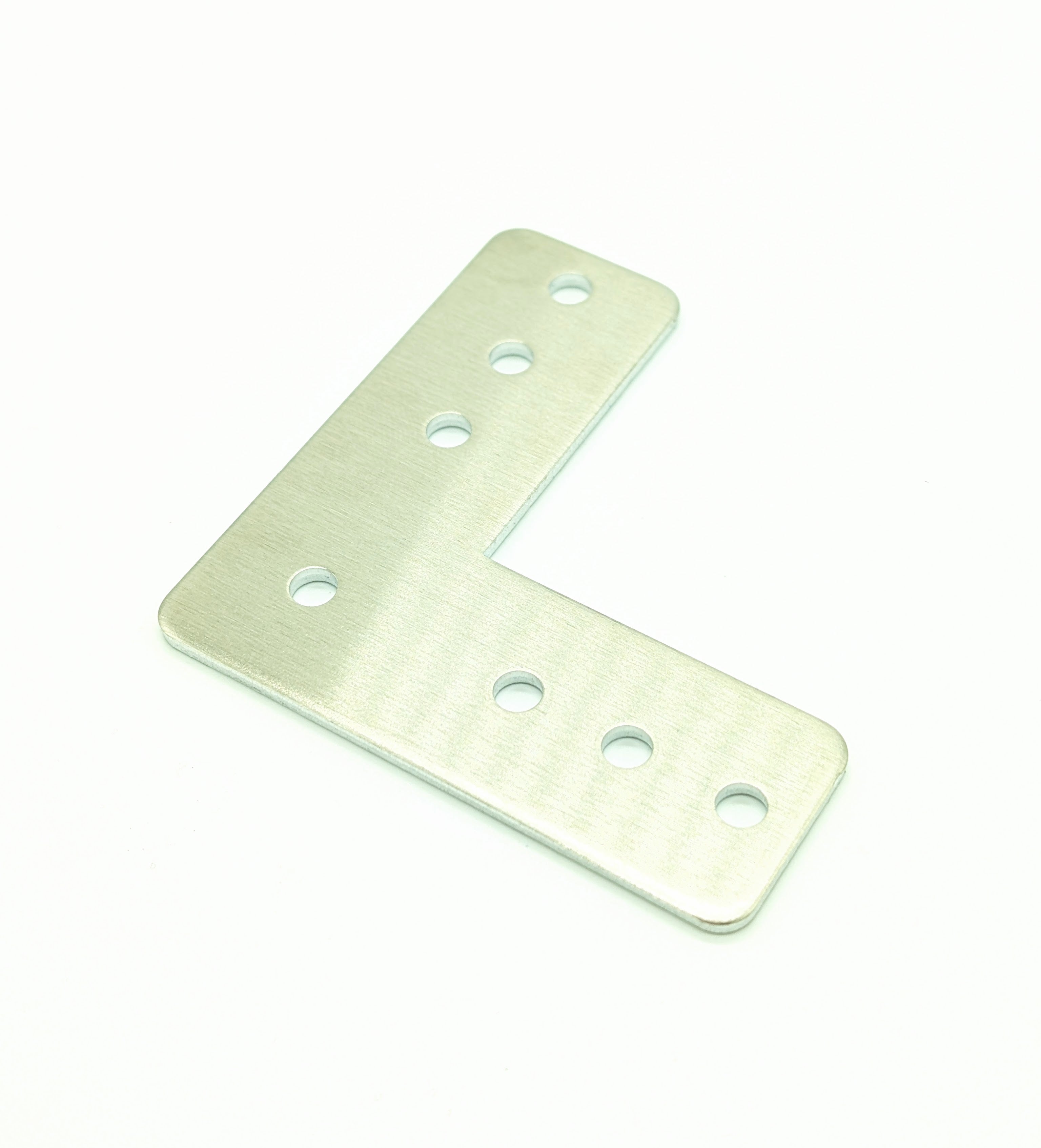 QTY 8 - Aluminum L Gussets - 5mm Hole Size