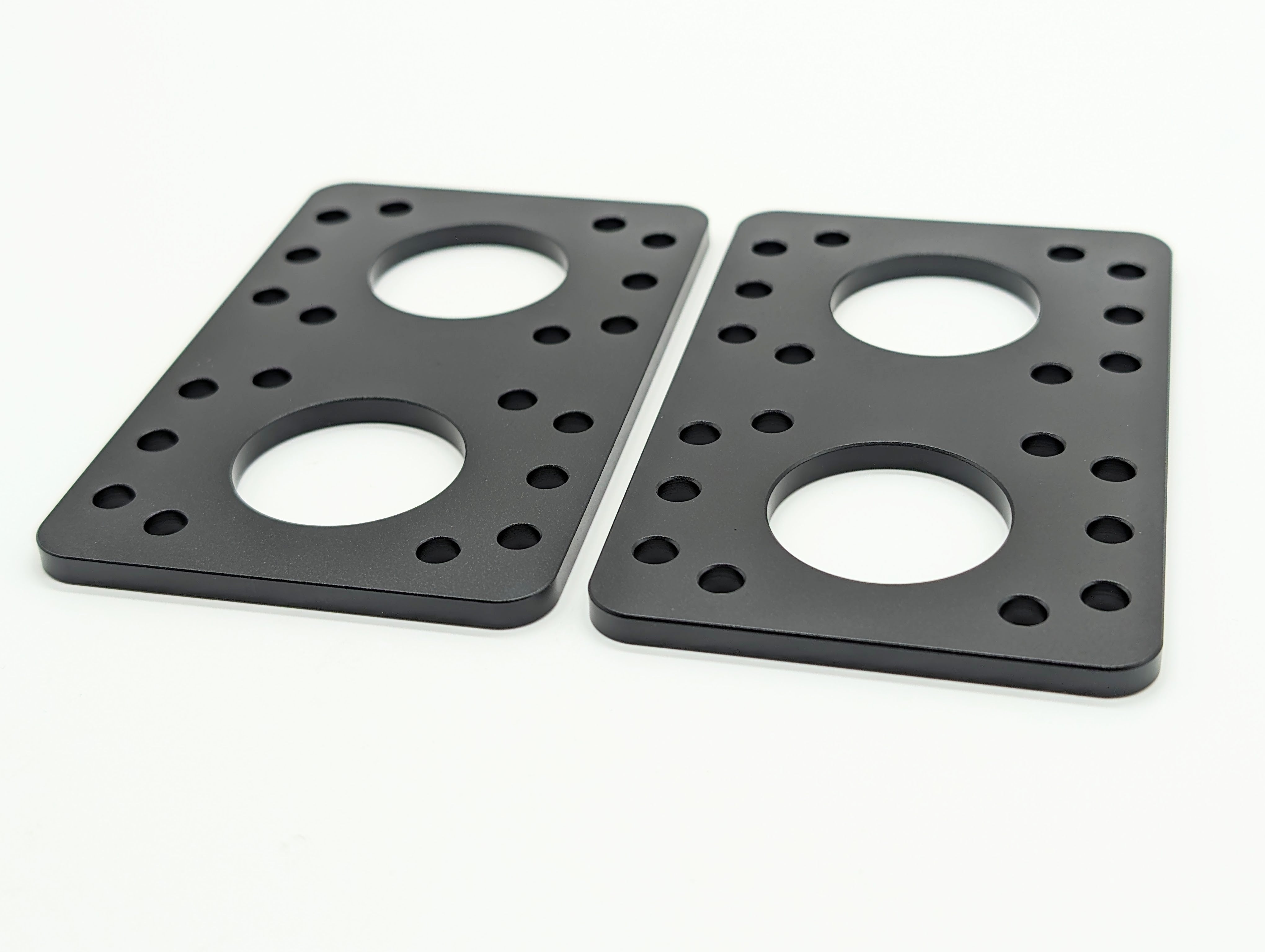 QTY 2 - 2 Inch Vertical Mount Plate