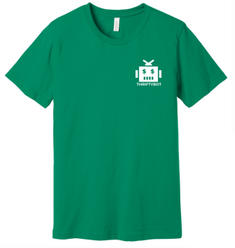 Thriftybot Green T-Shirt