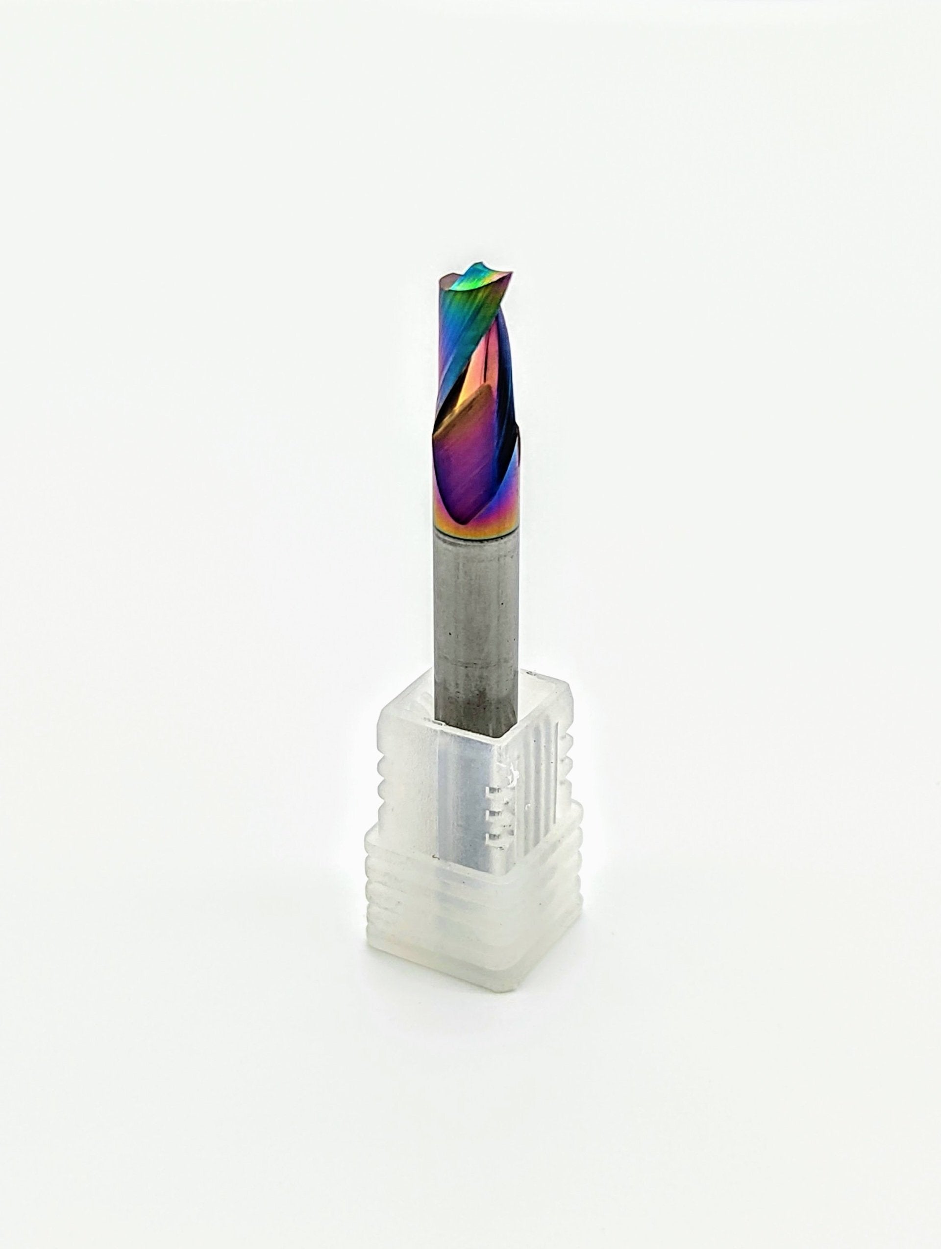 QTY 2 - 6mm Carbide Single Flute Endmill