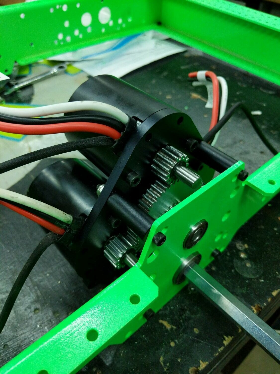 QTY 2 - 3 Motor Kit Drive Plate Assembly