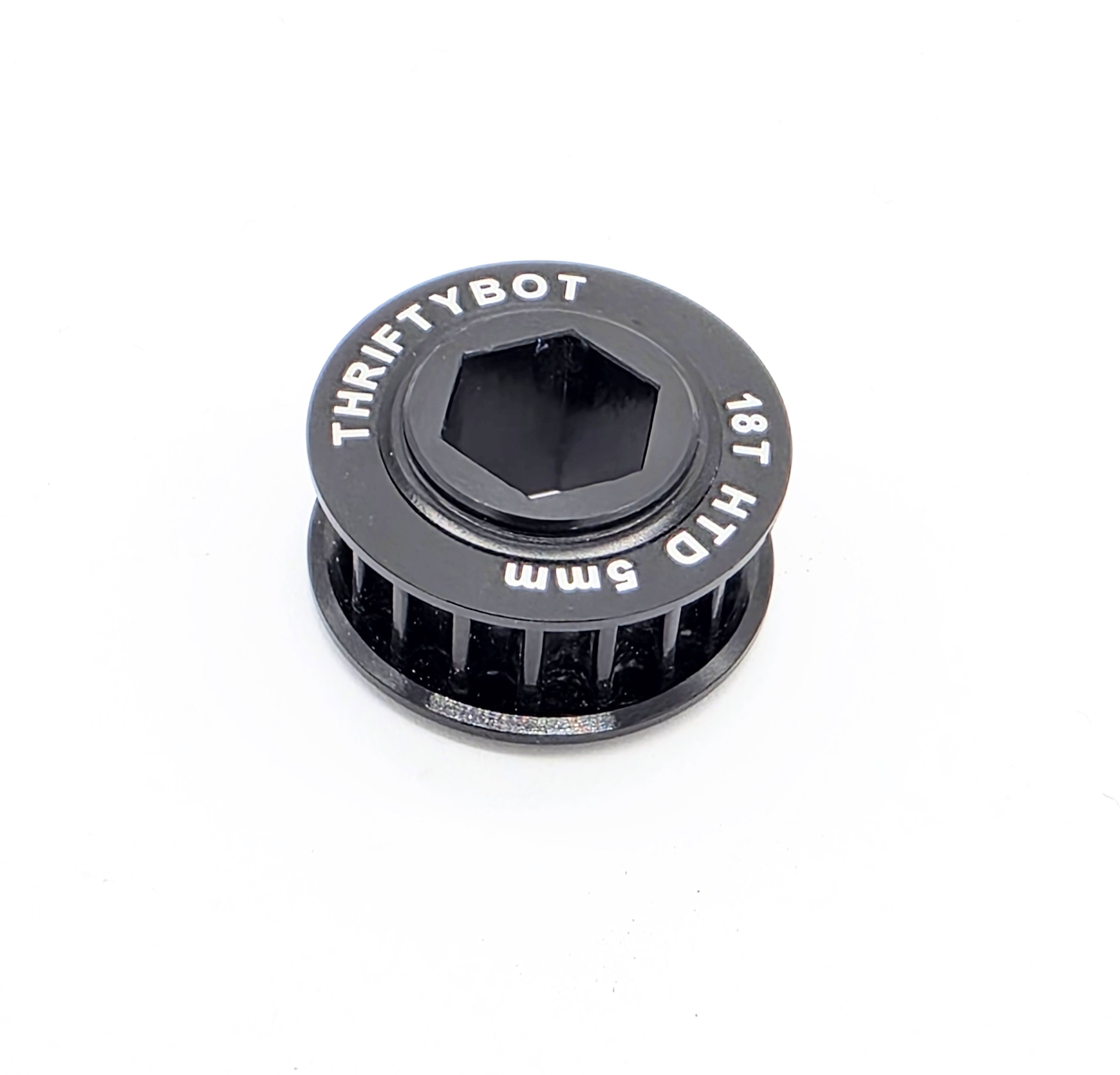 1/2" Hex Bore Aluminum HTD Pulleys