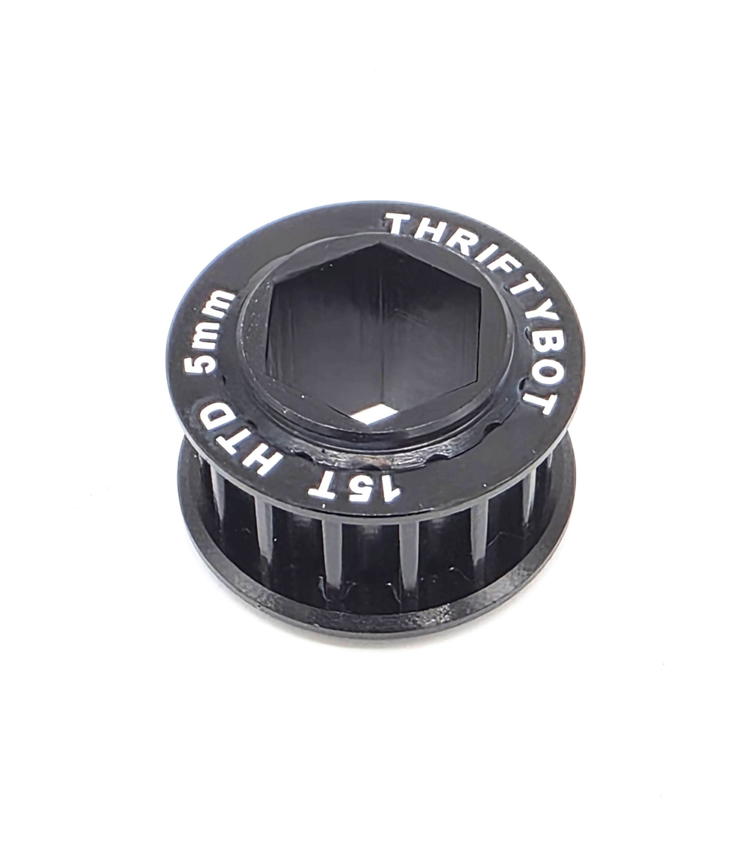 1/2" Hex Bore Aluminum HTD Pulleys