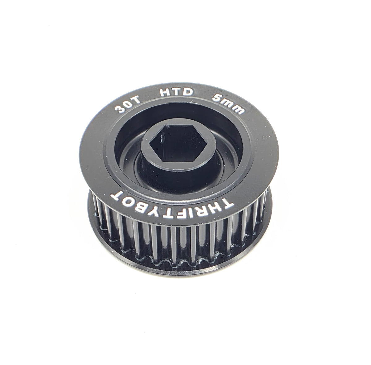 1/2" Hex Bore Aluminum HTD Pulleys