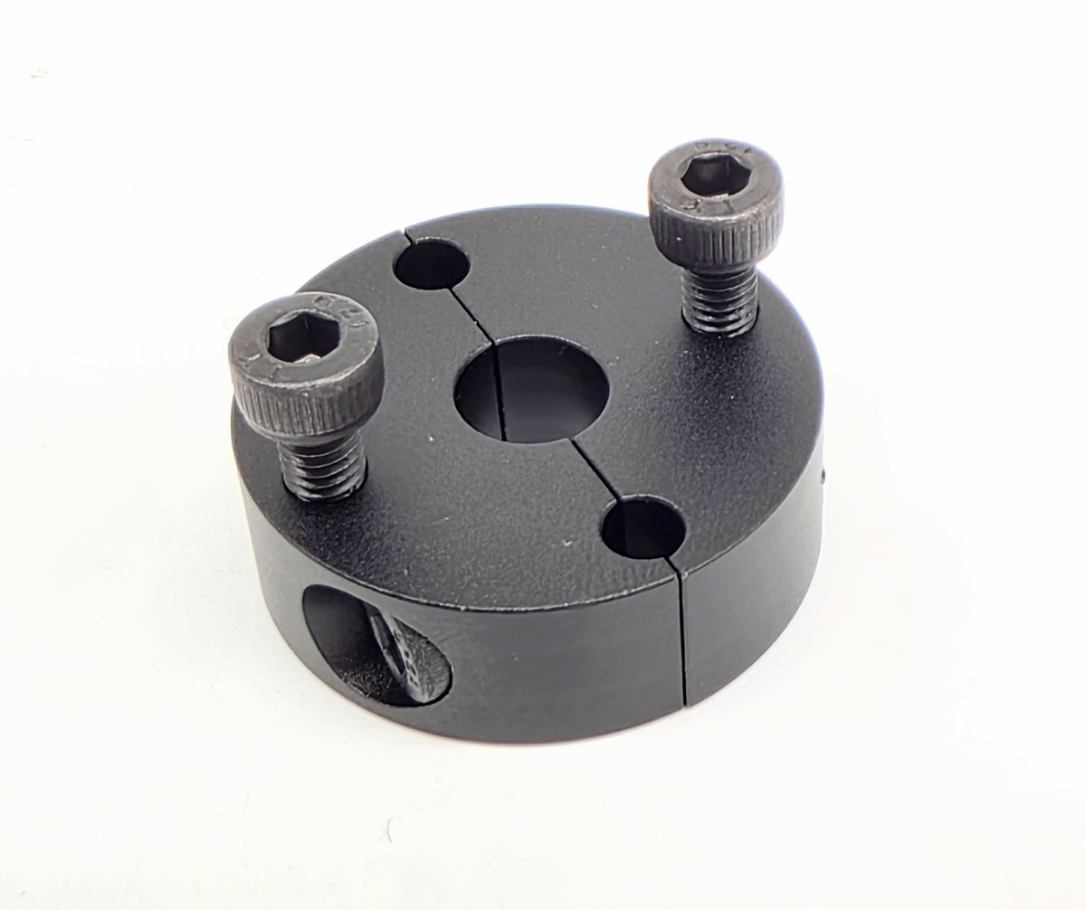 Aluminum 8mm Clamping Shaft Collar + M4 Hub