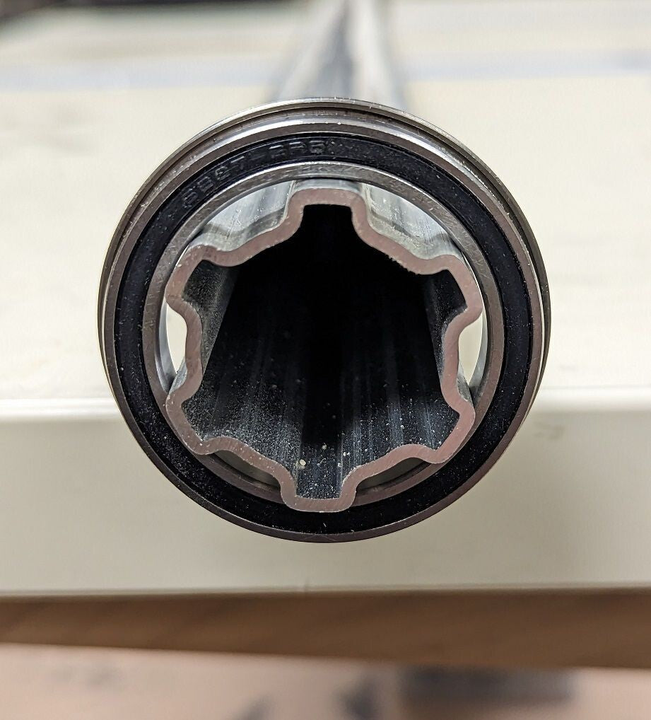 QTY 2 - Flanged 35mm X 47mm Ball Bearing