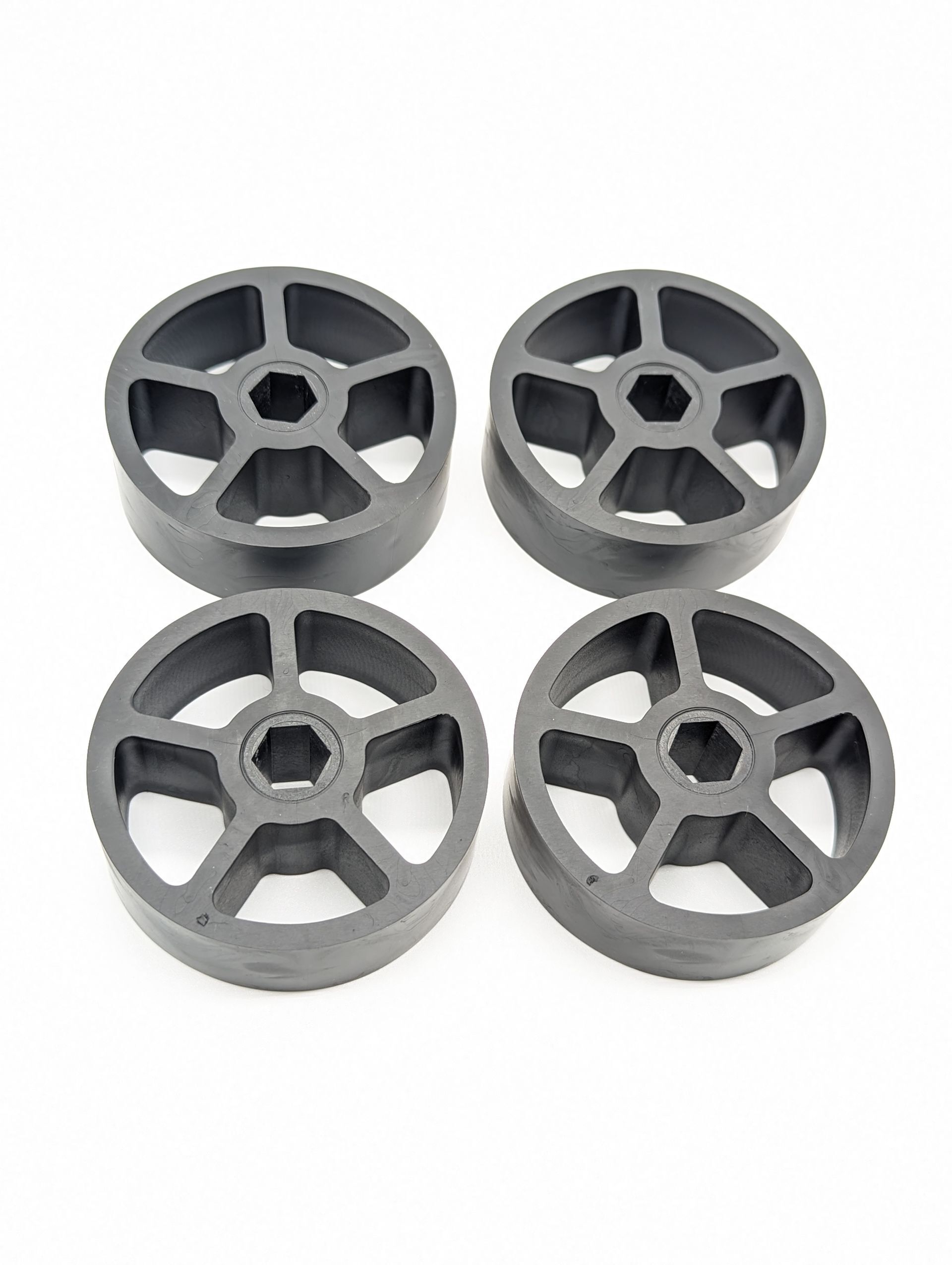 QTY 4 - 3 Inch Thrifty Squish Wheels