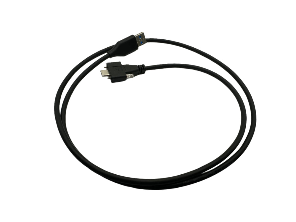 Locking USB 3.0 A to C-Type Cable