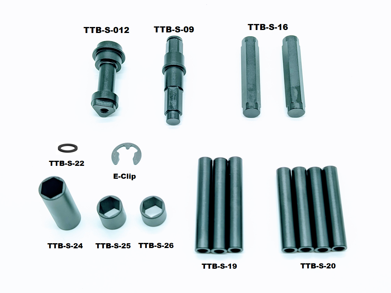 Thrifty Swerve Shafts and Spacers Kit