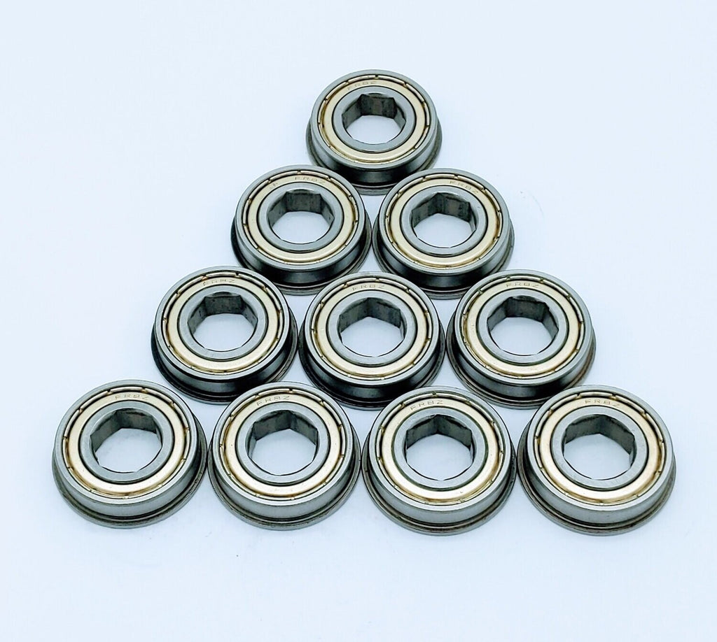 thumbnail image 2 of VXB Pack Of 10 Sealed 1/2" Ball Bearings – 1 1/8" OD (1.125") 2 of 6